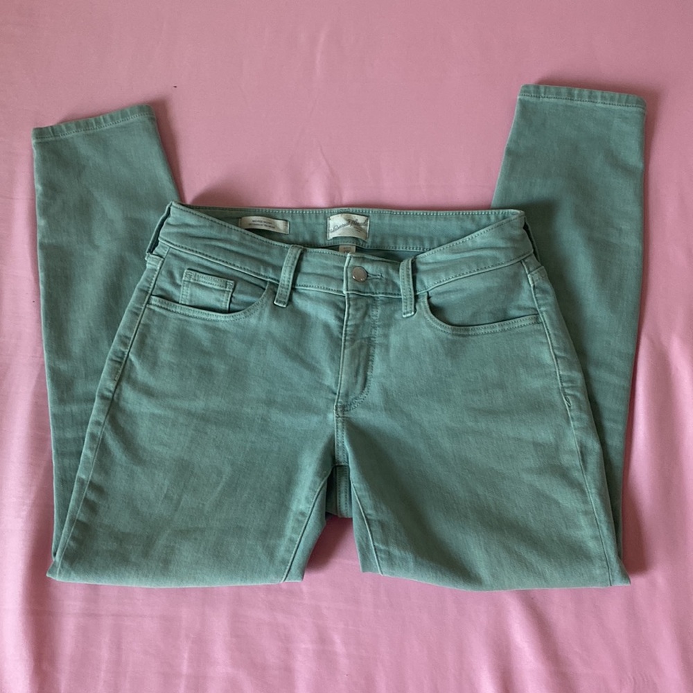 Sage skinny mid rise jeans